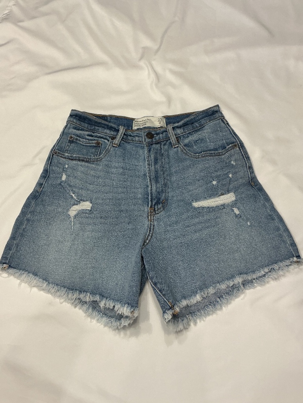 ABERCROMBIE & FITCH Dad Shorts - High Rise (size: 25/0)